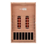 Dynamic-Santiago-2-Person-Full-Spectrum-Near-Zero-EMF-Infrared-Sauna-Interior