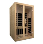 Dynamic-Santiago-2-Person-Low-EMF-Far-Infrared-Sauna-Left-Side-View