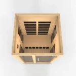 Dynamic-Santiago-2-Person-Low-EMF-Far-Infrared-Sauna-Top-Interior-View-2