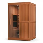 Finnmark Designs FD-2 Full Spectrum Infrared Sauna fd-2-hybrid-infrared-saunas-left