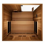 Finnmark-fd-2-hybrid-infrared-sauna-top-view
