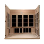 Golden Designs Catalonia Elite 8-Person Ultra Low EMF Infrared Sauna 3