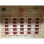 InteriorofSunRaySaunasCayenneOutdoorInfraredSauna