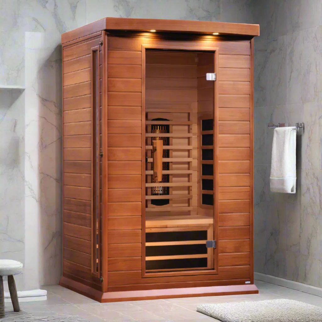 Maxxus Saunas 2-Person Full Spectrum Near Zero EMF Infrared Sauna MX-M206-01-FS CED