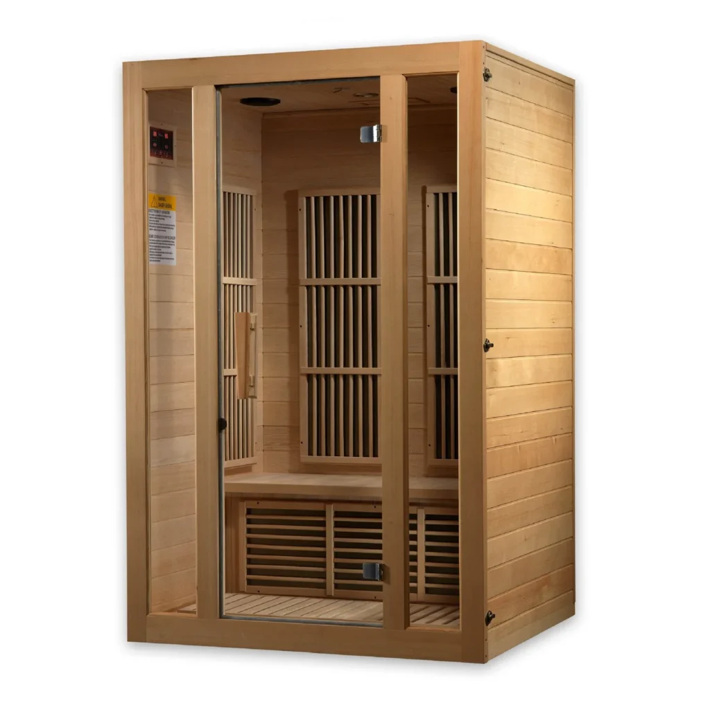 Maxxus Saunas Seattle Elite 2-Person Near Zero EMF Far Infrared Sauna