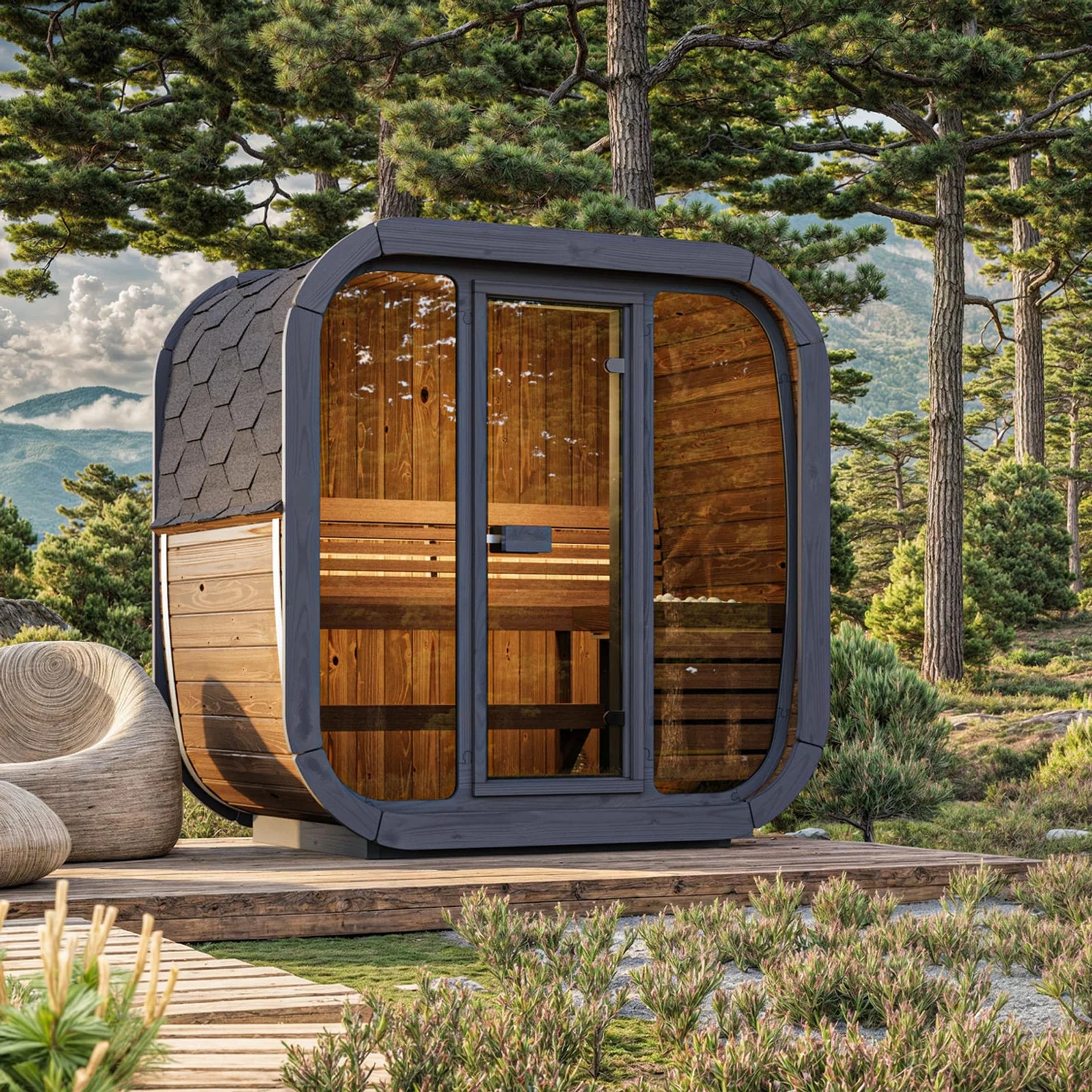 3 person sauna for sale